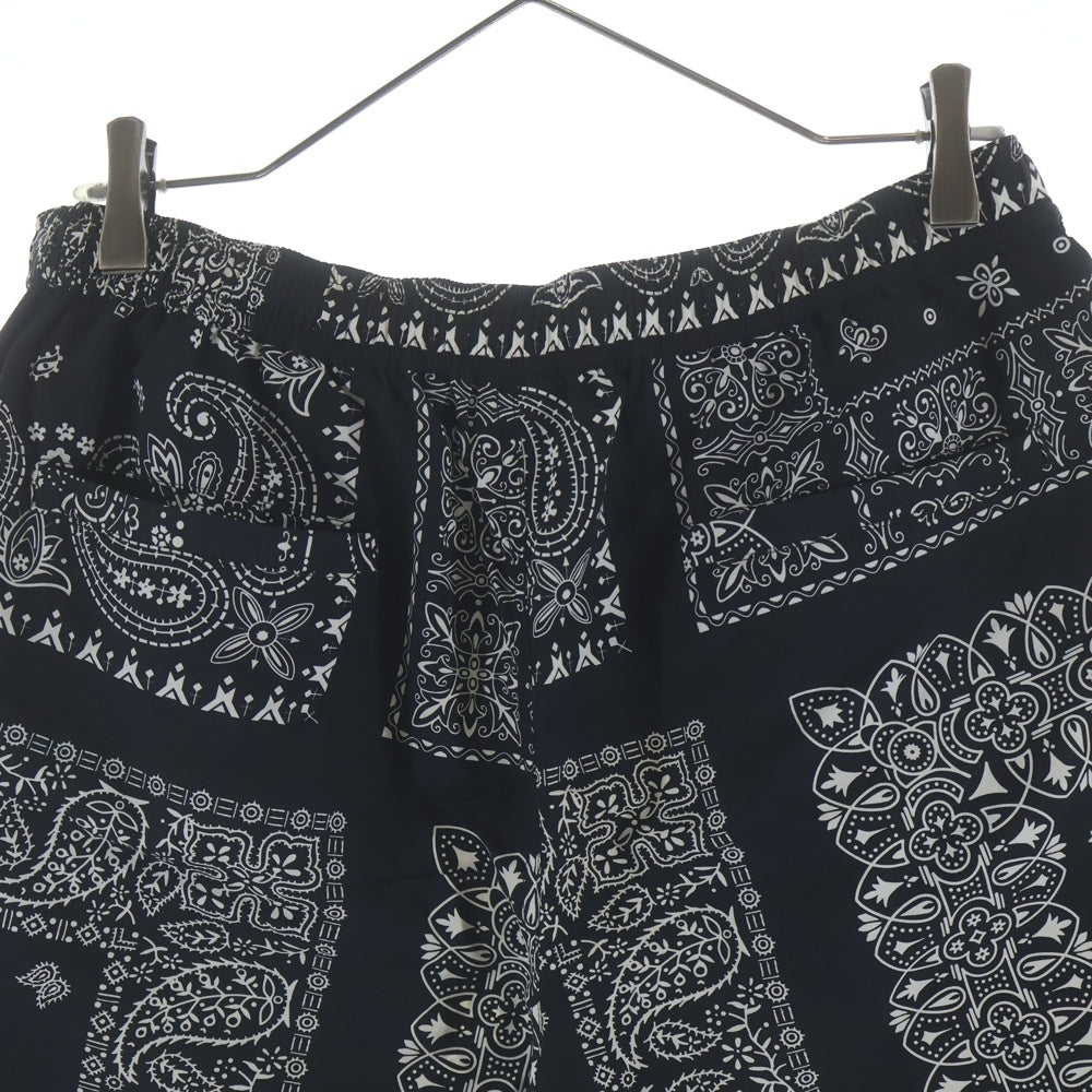 F.C.R.B./F.C.Real Bristol/FCRB(エフシーアールビー/エフシーレアルブリストル) 21SS NYLON EASY SHORTS バンダナ ナイロン イージー ハーフパンツ ショーツ ブラック FCRB210041