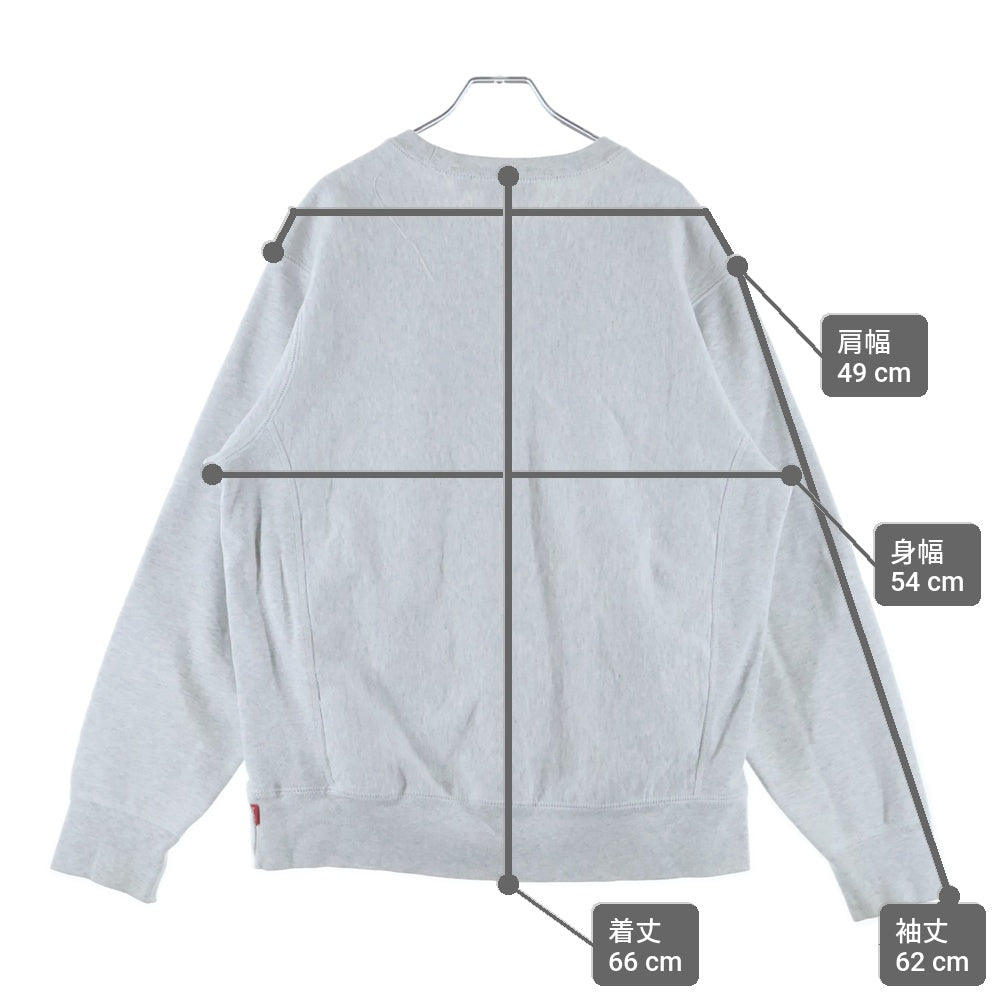 SUPREME(シュプリーム) 18AW Box Logo Crewneck ボックスロゴ クルーネック スウェットトレーナー グレー