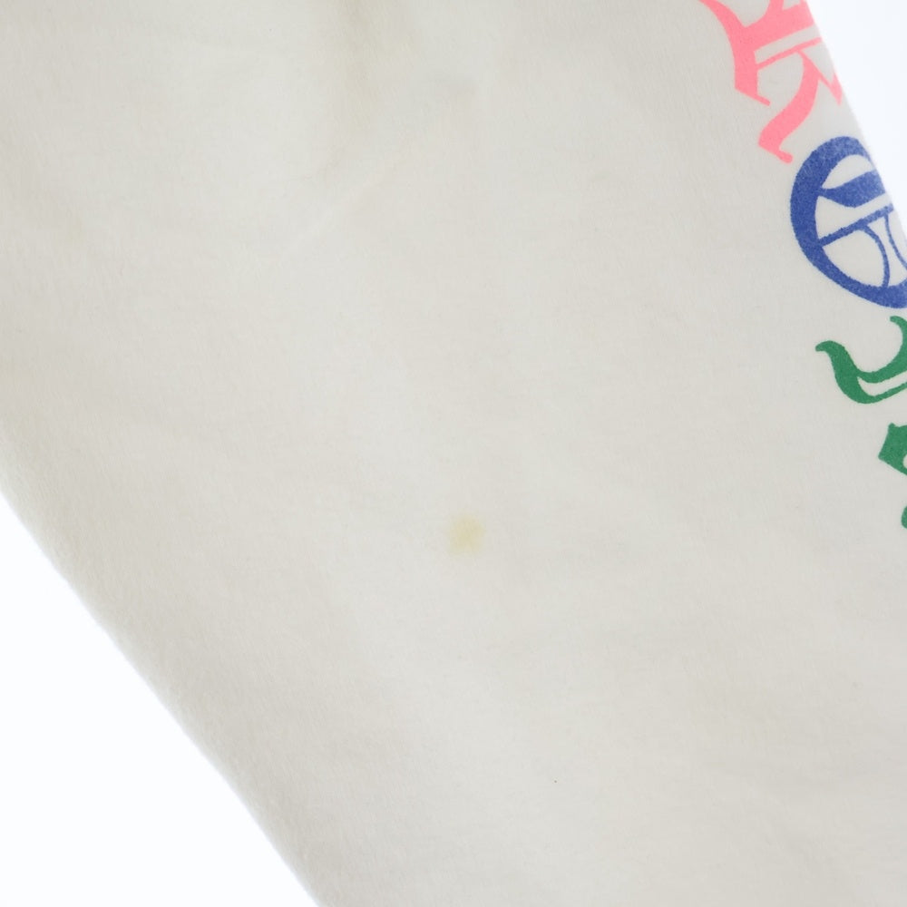 CHROME HEARTS(クロムハーツ) MLTCOL CEM CRS HD PLVR マルチカラーセメタリークロスプルオーバーパーカー ホワイト