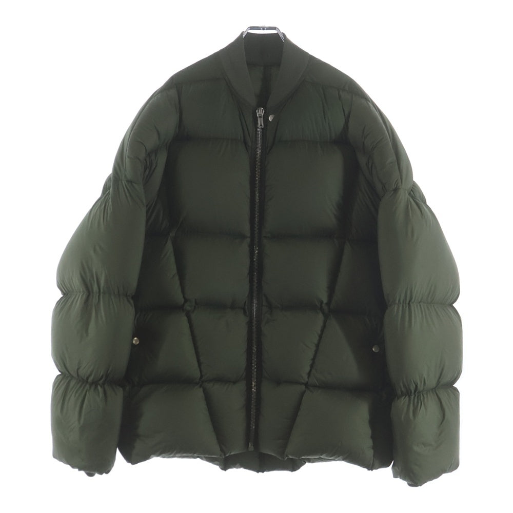 Rick Owens(リックオウエンス) 22AW Flight Down Jacket ジップアップ フライト ダウンジャケット カーキ RU02B2788-NZD3