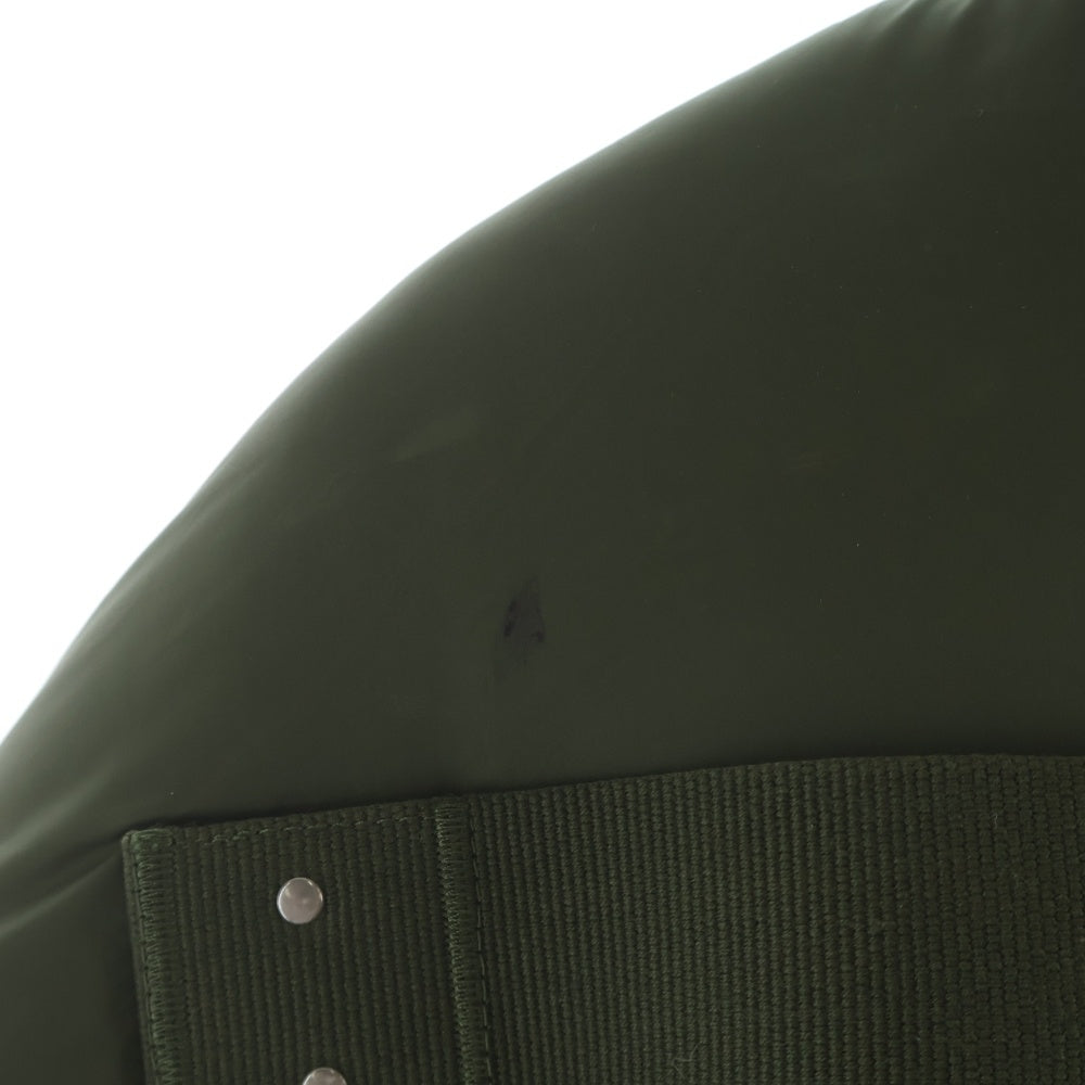 Rick Owens(リックオウエンス) 22AW Flight Down Jacket ジップアップ フライト ダウンジャケット カーキ RU02B2788-NZD3