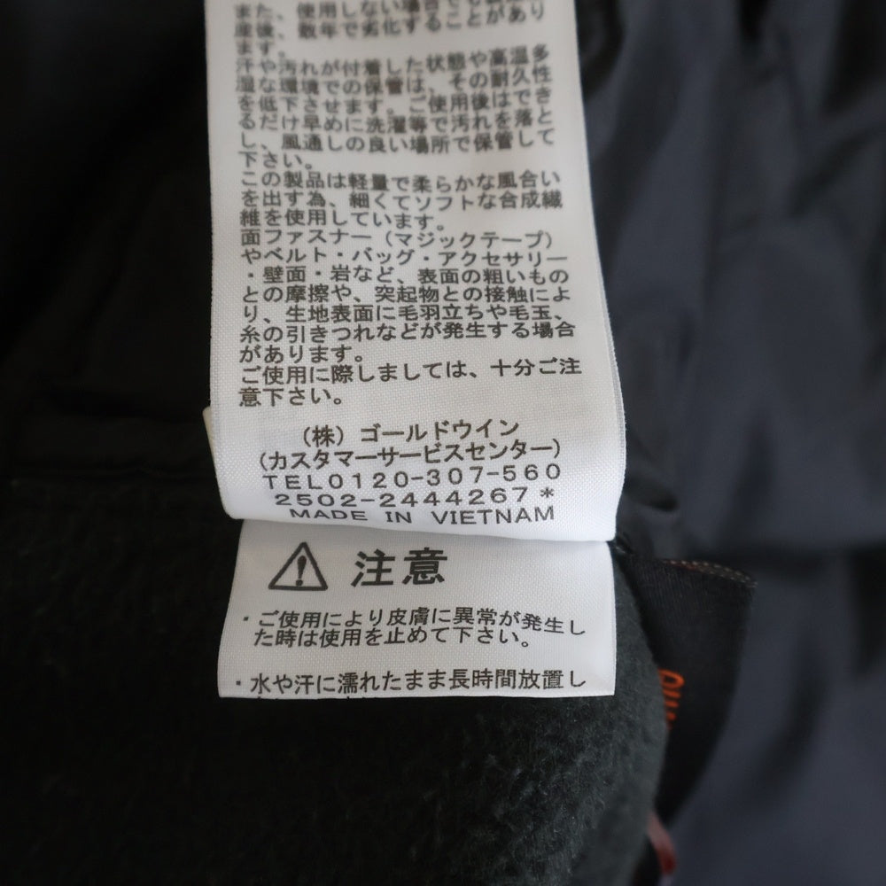 THE NORTH FACE(ザノースフェイス) Red Run Hoodie ジップアップ フリース切替 レッドラン フーディー ブラック NY82576