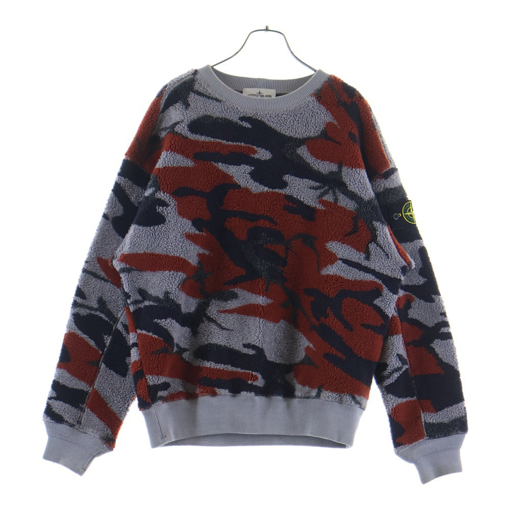 STONE ISLAND(ストーンアイランド) 22AW CAMO FLEECE SWEAT カモフラ 