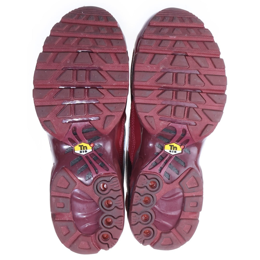 NIKE(ナイキ) AIR MAX Plus Tiempo Team Red and Sail エアマックスプラス ティエンポ ローカットスニーカー レッド US6/24.0cm HM5654-600 レディース