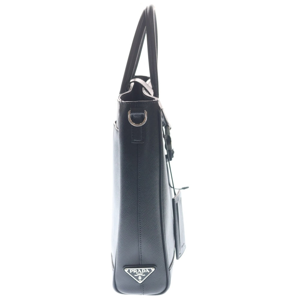 PRADA(プラダ) SAFFIANO TRAVEL サフィアーノ トラベル レザー 2WAY ショルダー ハンドバッグ ブラック 2VG045
