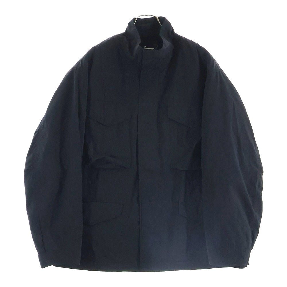 ATON(エイトン) ×BEAUTY&YOUTH 3WAY M-65 ビューティ&ユース 別注 マルチポケット ジップアップ ミリタリージャケット ブラック 8018932