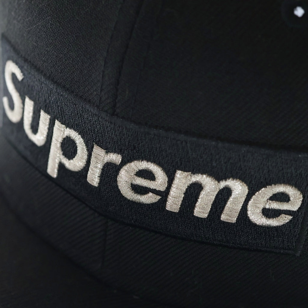 SUPREME(シュプリーム) 20SS ×NEW ERA 59FIFTY $1M Metallic Box Logo ニューエラ ミリオンダラー ボックスロゴ キャップ 帽子 ブラック