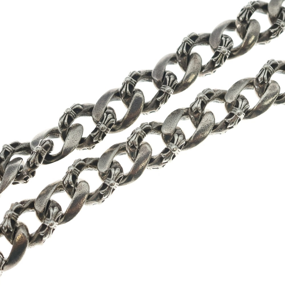 CHROME HEARTS(クロムハーツ) FANCY LONG-S/1クリップロングファンシー ウォレットチェーン シルバー BCA074