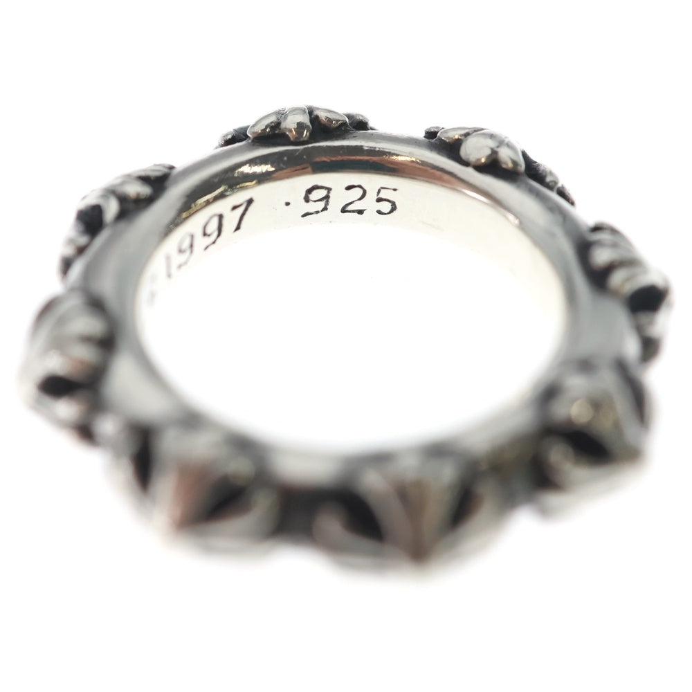CHROME HEARTS(クロムハーツ) CROSS BAND クロスバンド リング シルバー BCA342