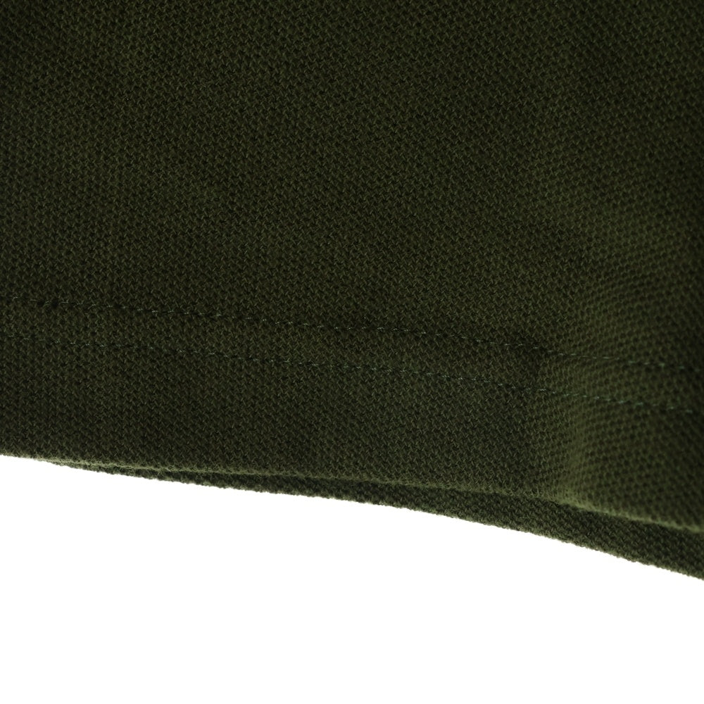 RHUDE(ルード) 25SS SCRAMBLE LOGO STAMP POLO スクランブルロゴ スタンプ 半袖ポロシャツ グリーン RHSS25PO04012