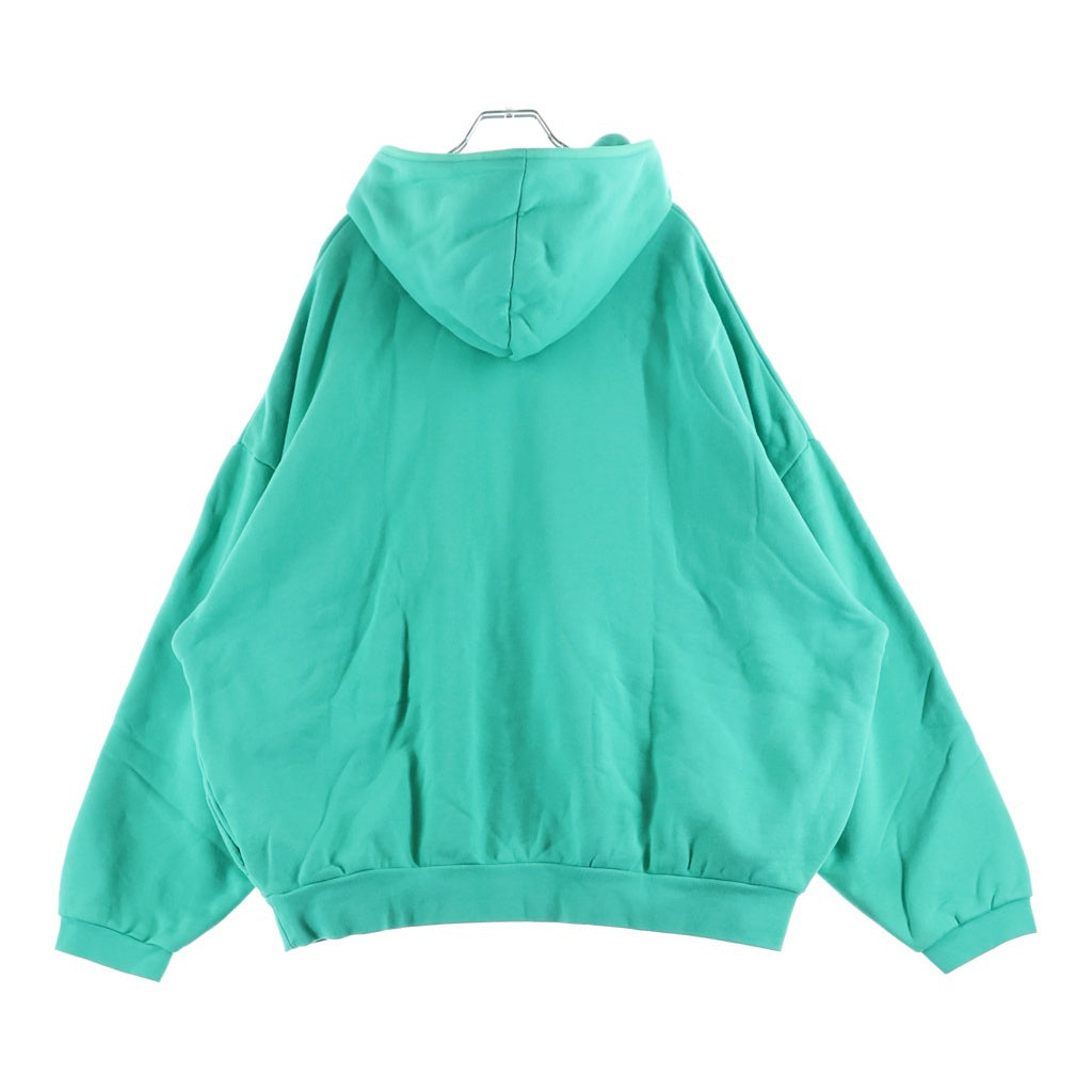 FEAR OF GOD ESSENTIALS(フィアオブゴッド エッセンシャルズ) Pullover Hoodie ラバーロゴ プルオーバー スウェットパーカー フーディ グリーン