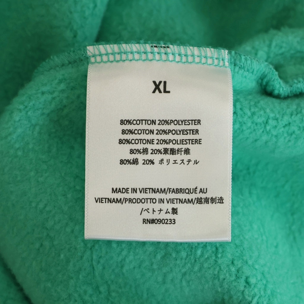 FEAR OF GOD ESSENTIALS(フィアオブゴッド エッセンシャルズ) Pullover Hoodie ラバーロゴ プルオーバー スウェットパーカー フーディ グリーン