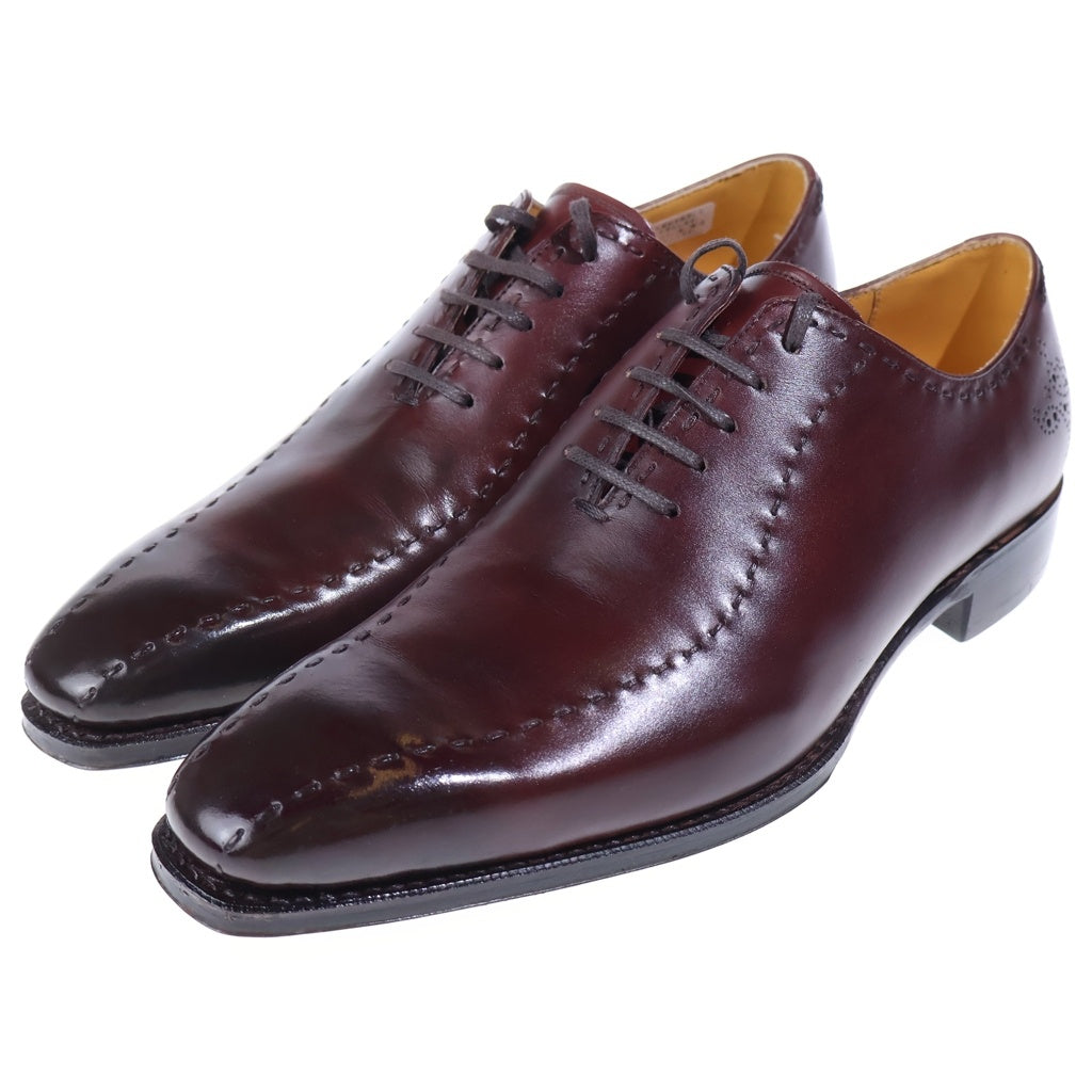 UNION IMPERIAL(ユニオンインペリアル) キップレザー ホールカット レザー ビジネスシューズ ブラウン U1102