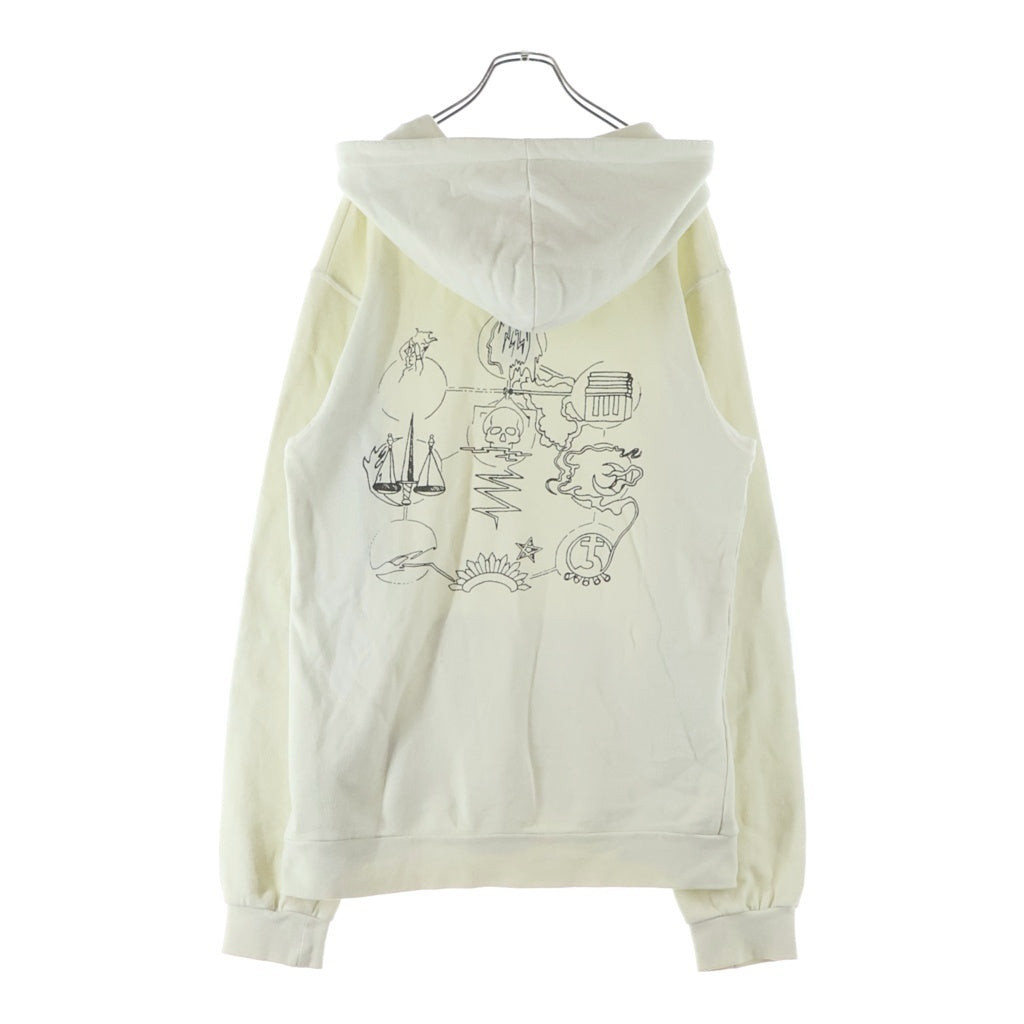 RAF SIMONS(ラフシモンズ) 04SS 宗教期 Henry Hooded プルオーバー ヘンリーフーディ パーカー ホワイト