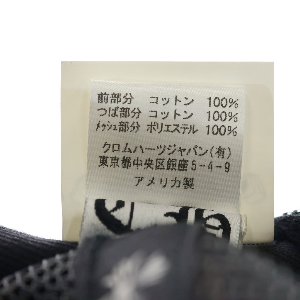 CHROME HEARTS(クロムハーツ) CH TRUCKER CAP CH トラッカーメッシュキャップ 帽子 ブラック/ホワイト