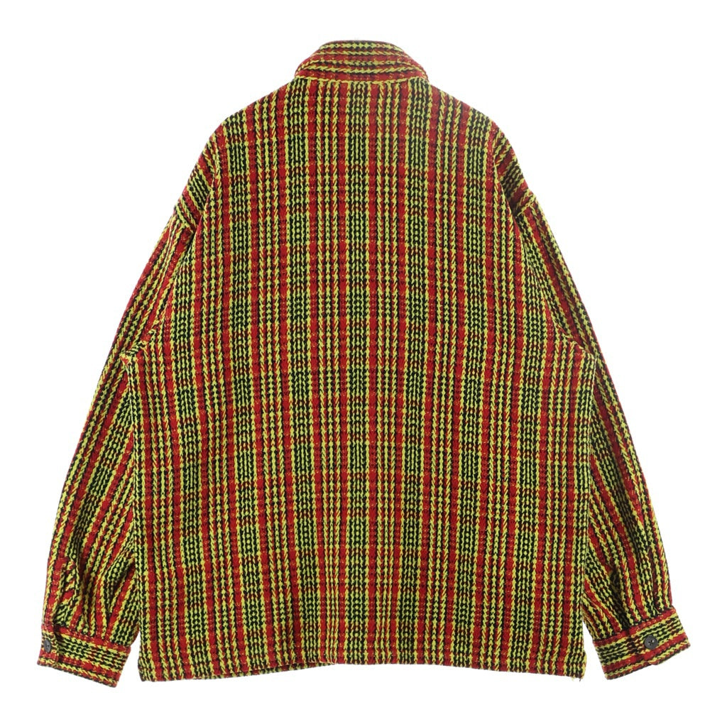 SUPREME(シュプリーム) 22AW Heavy Flannel Shirt ヘビー フランネル チェック 長袖シャツ ジャケット イエロー/レッド/ブラック
