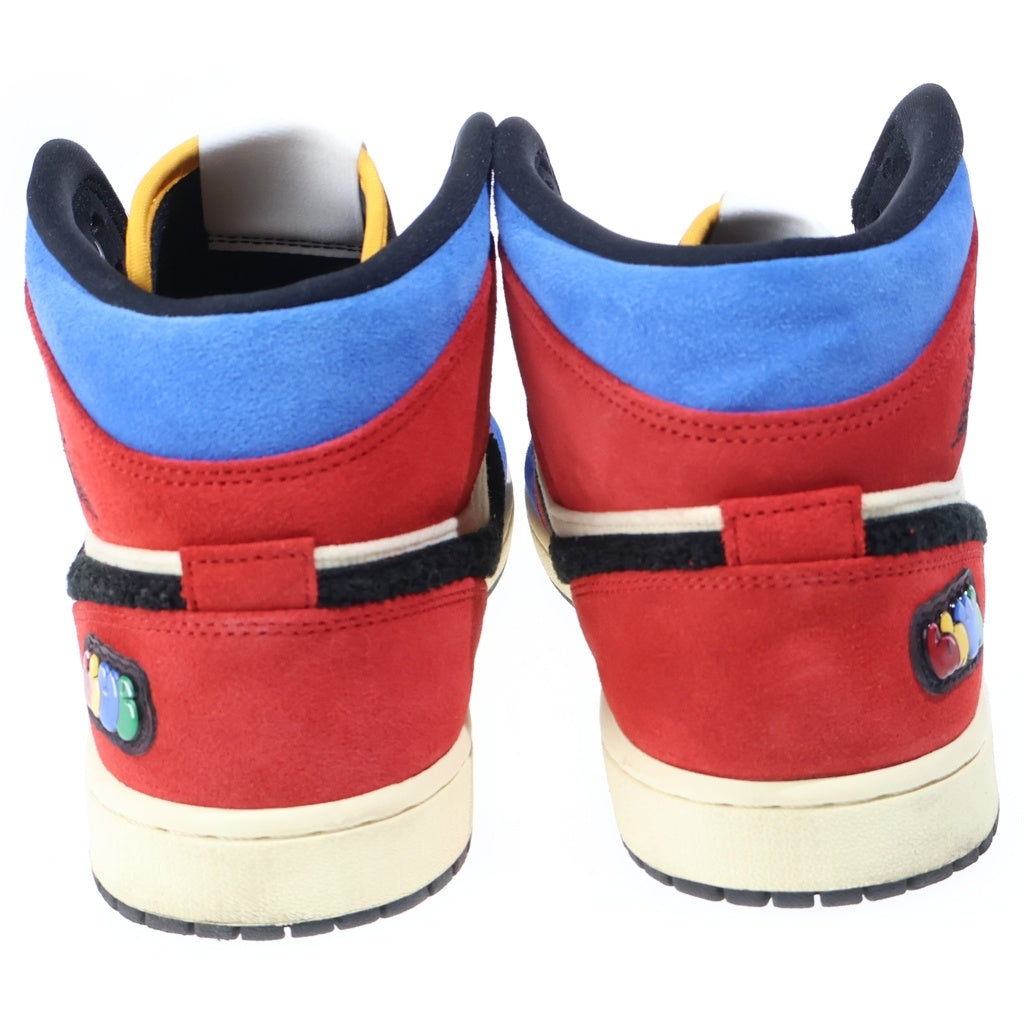 NIKE(ナイキ) ×Blue The Great Air Jordan 1 Mid CU2805-100 ブルー ザ グリート エアジョーダン1 ミッド ミドルカットスニーカー シューズ マルチ US11/29.0cm