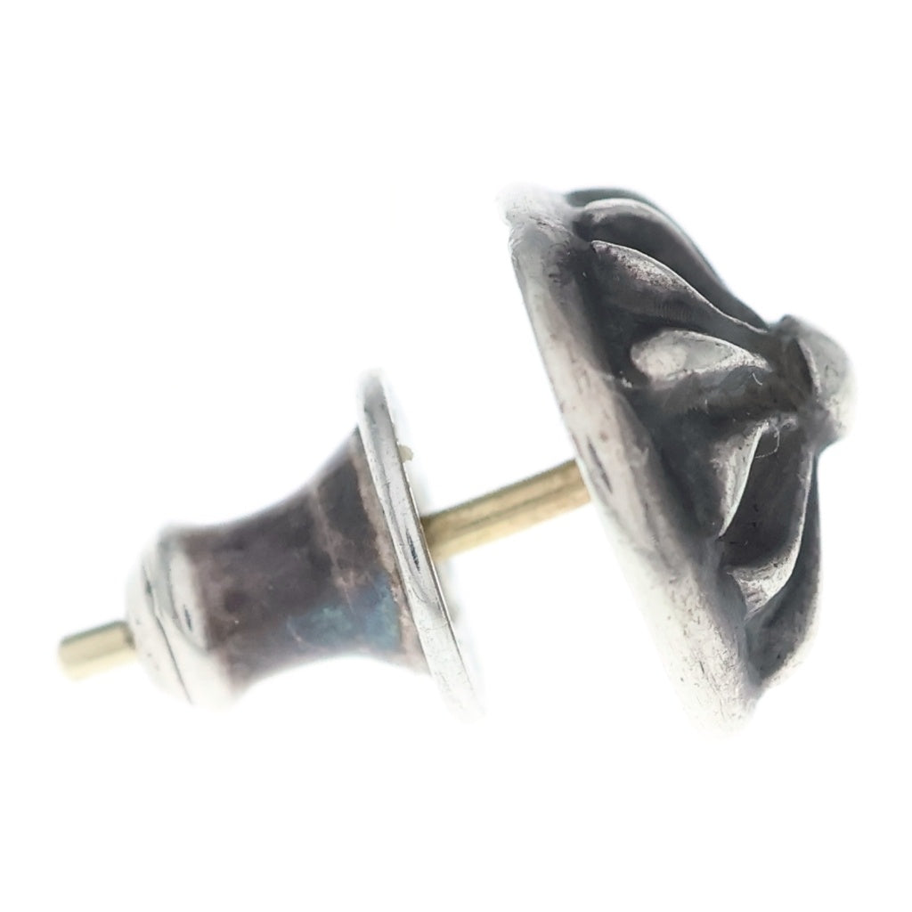 CHROME HEARTS(クロムハーツ) STUD CRSBLL クロスボールスタッドピアス シルバー BCA110