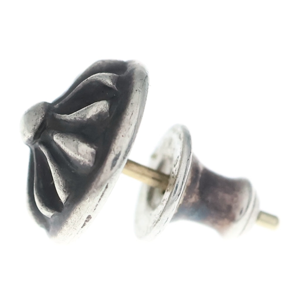 CHROME HEARTS(クロムハーツ) STUD CRSBLL クロスボールスタッドピアス シルバー BCA110