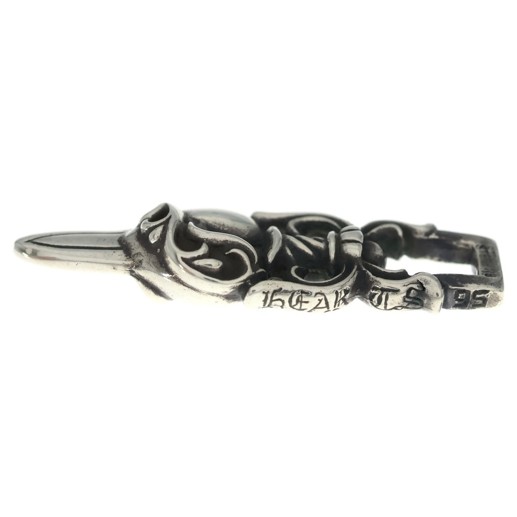 CHROME HEARTS(クロムハーツ) DAGGER HEART ダガーハート ペンダントトップ シルバー BCA243