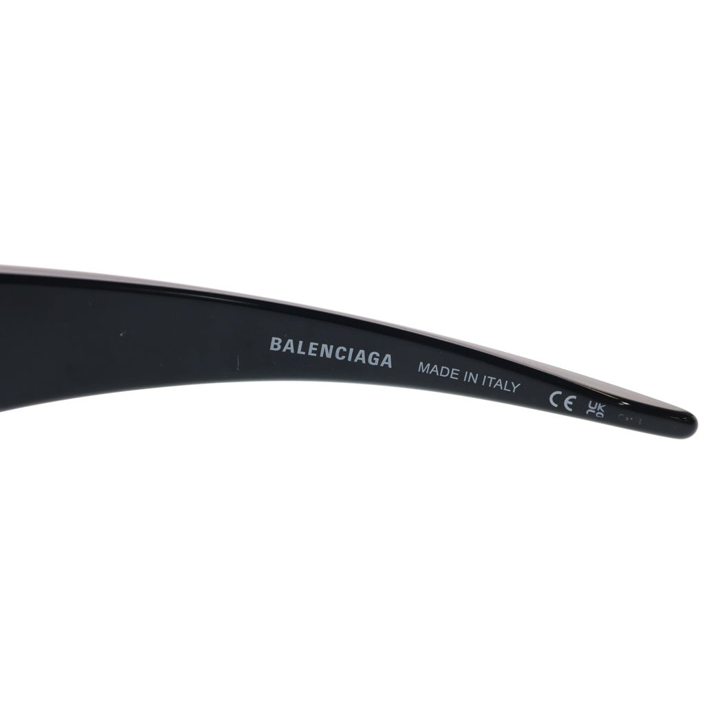 BALENCIAGA(バレンシアガ) 26SS Unisex SUNGLASSES サイドロゴ スポーツ サングラス アイウェア ブラック BB0253S レディース