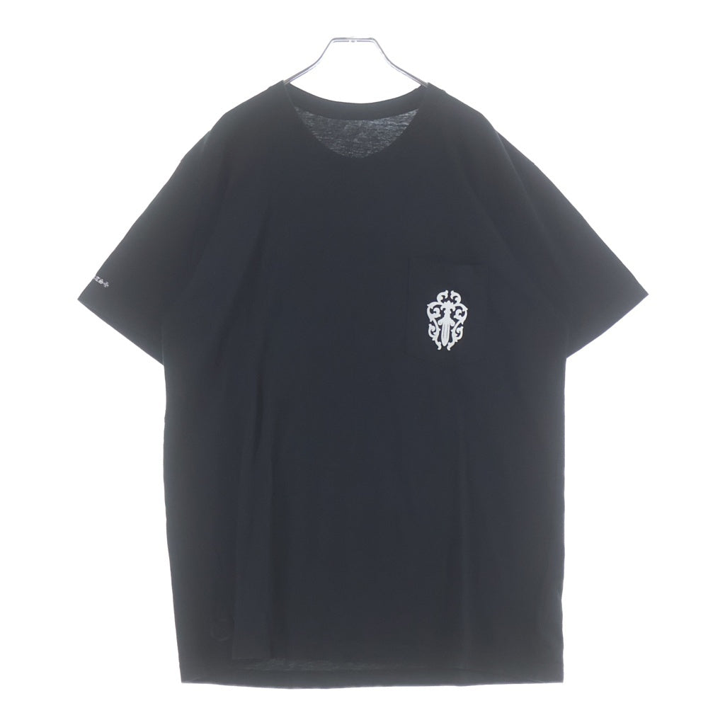 CHROME HEARTS(クロムハーツ) VINE DAGGER スプリットヴァインダガープリント クルーネック 半袖Tシャツ カットソー ブラック -