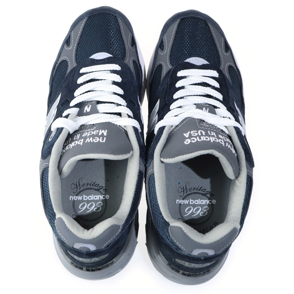 New Balance(ニューバランス) MR993NV メッシュ ローカットスニーカー シューズ ネイビー US7.5/25.5cm