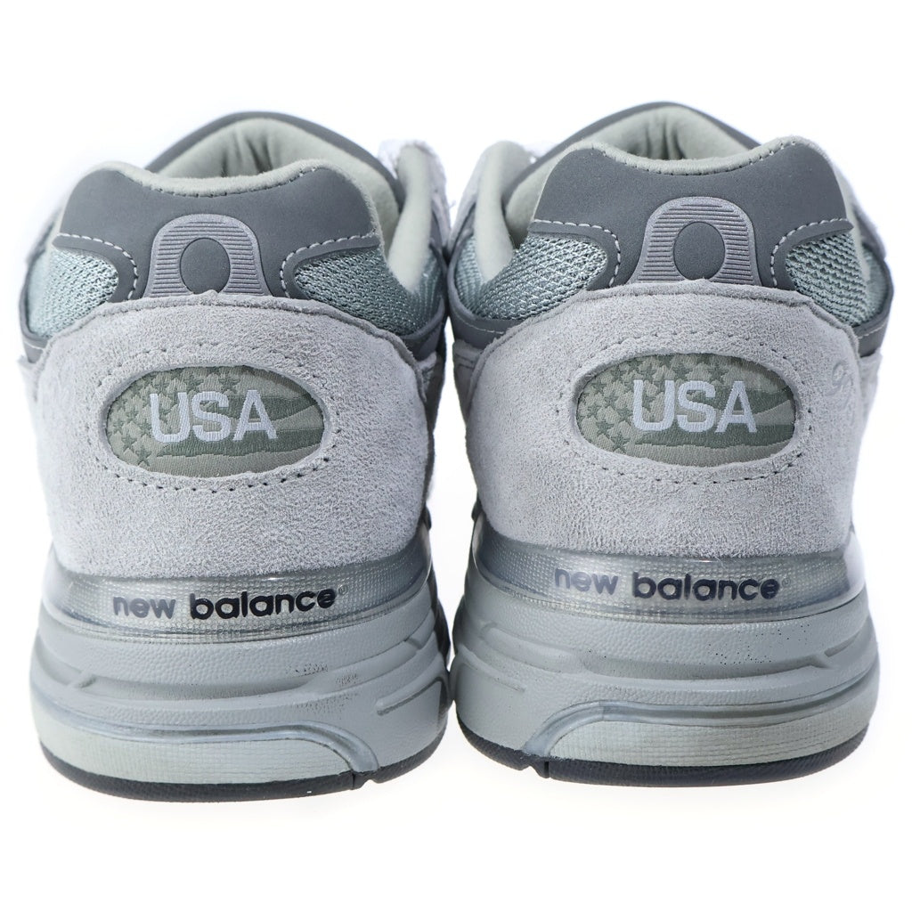 New Balance(ニューバランス) MR993GL メッシュ ローカットスニーカー シューズ グレー US8/26.0cm