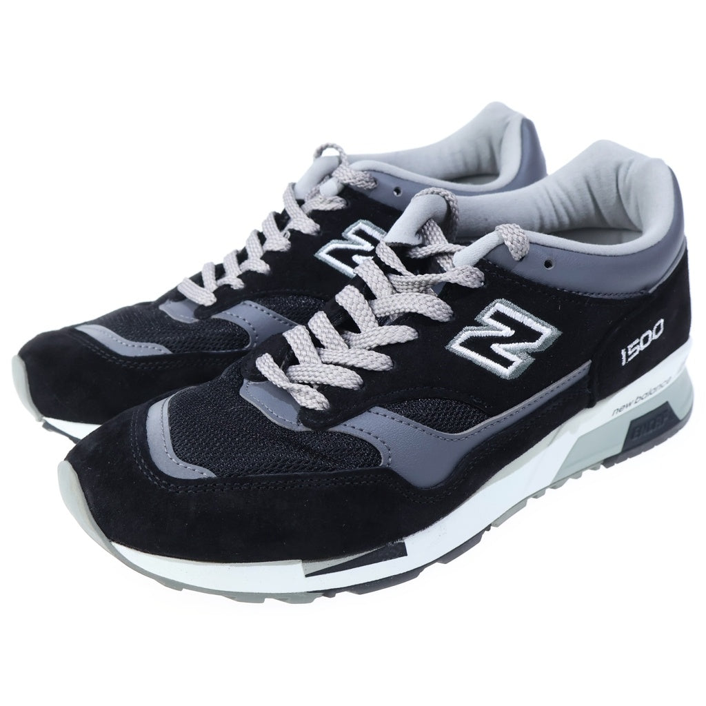 New Balance(ニューバランス) U1500PBK スウェード ローカットスニーカー シューズ ブラック US8/26.0cm