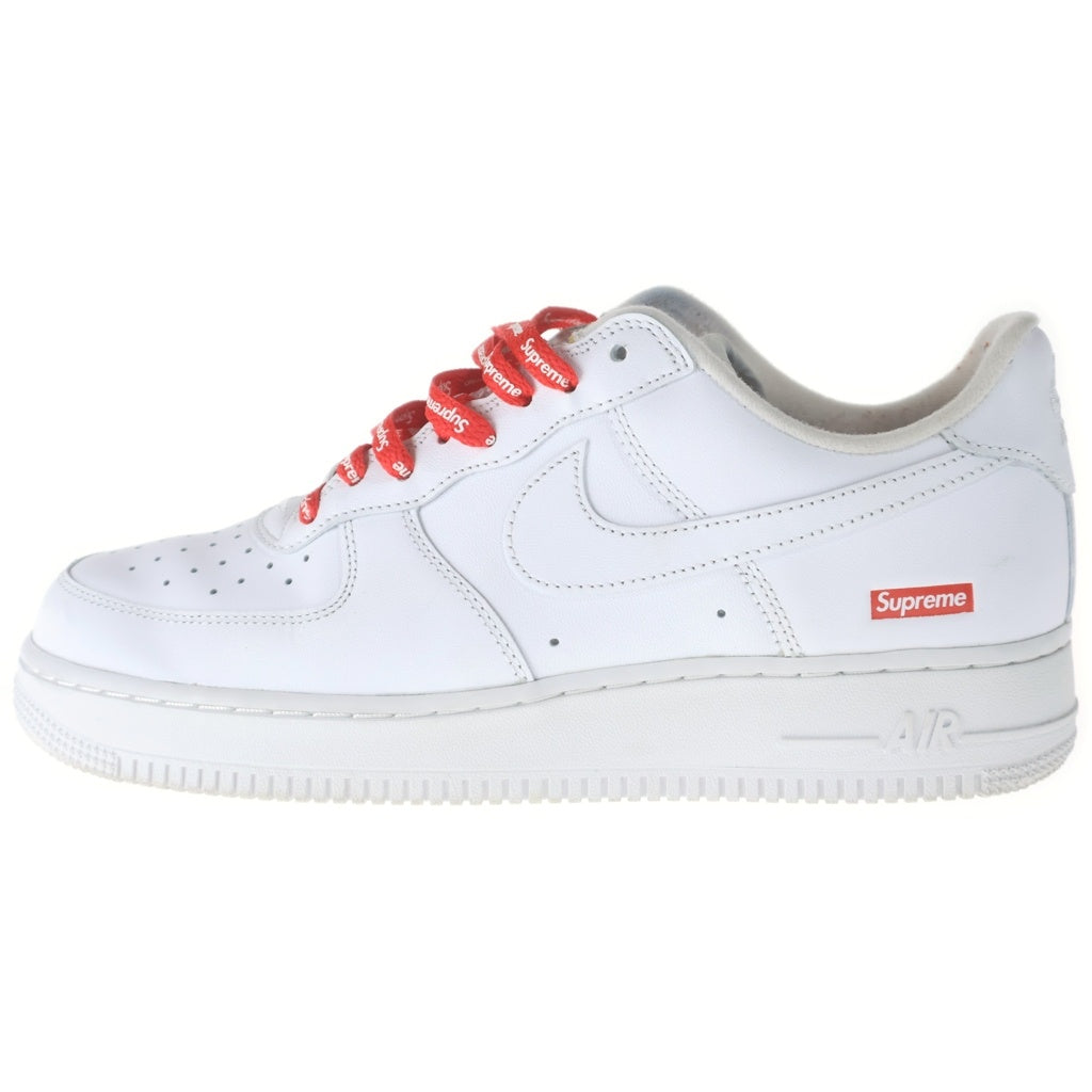 NIKE(ナイキ) ×SUPREME AIR FORCE 1 LOW シュプリーム エア フォース 1 ローカットスニーカー ホワイト US8.5/26.5cm CU9225-100