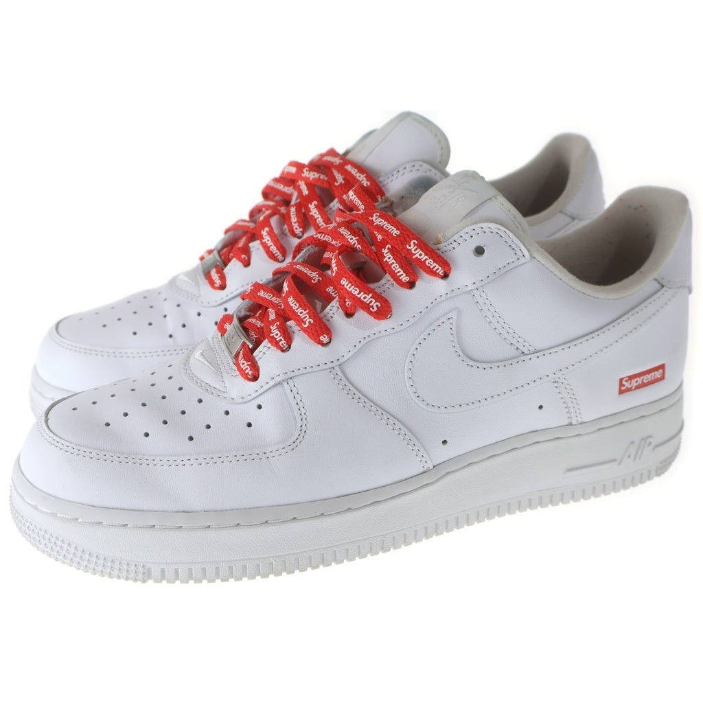 NIKE(ナイキ) ×SUPREME AIR FORCE 1 LOW シュプリーム エア フォース 1 ローカットスニーカー ホワイト US8.5/26.5cm CU9225-100