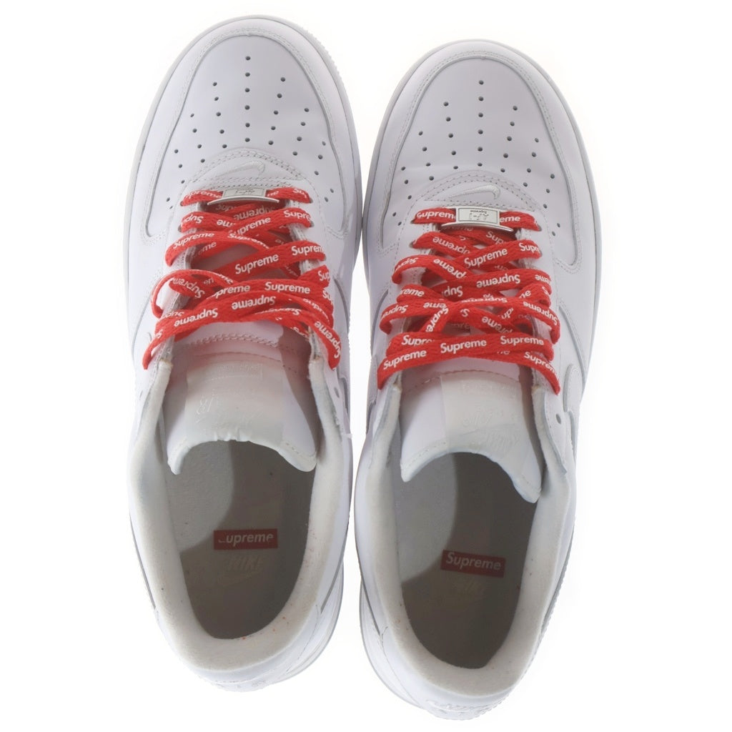 NIKE(ナイキ) ×SUPREME AIR FORCE 1 LOW シュプリーム エア フォース 1 ローカットスニーカー ホワイト US8.5/26.5cm CU9225-100