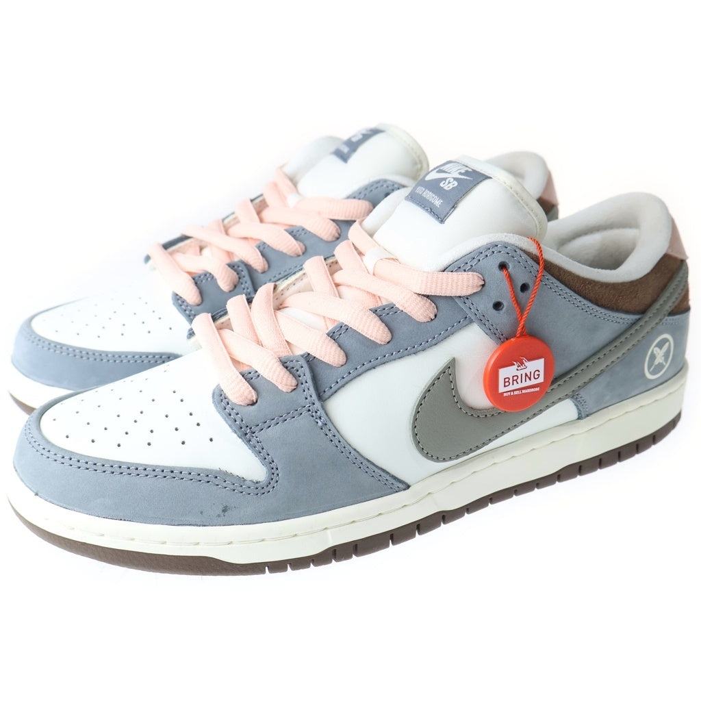NIKE SB(ナイキエスビー) ×YUTO HORIGOME DUNK LOW PRO QS 堀米雄斗 ダンク プロ クイックストライク ローカットスニーカー ホワイト/グレー US10.5/28.5cm FQ1180-001