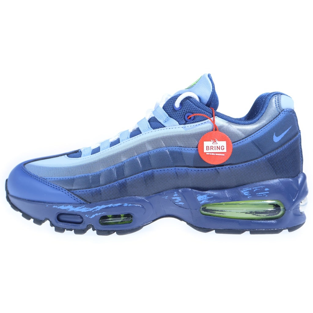 NIKE(ナイキ) ×Yu-Gi-Oh! AIR MUSCLE 95 QS YGO 遊戯王 エアマックス95 ローカットスニーカー ブルー US10.5/28.5cm II7404-400