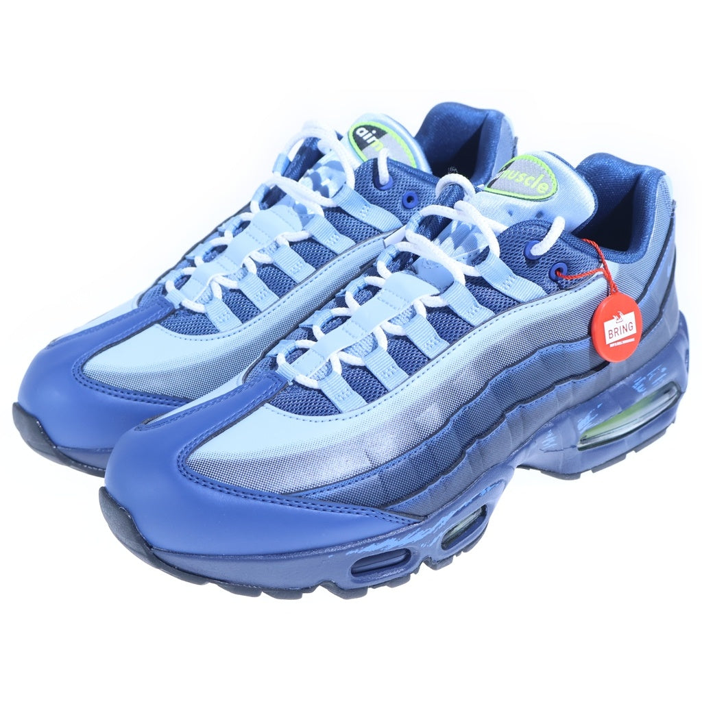 NIKE(ナイキ) ×Yu-Gi-Oh! AIR MUSCLE 95 QS YGO 遊戯王 エアマックス95 ローカットスニーカー ブルー US10.5/28.5cm II7404-400