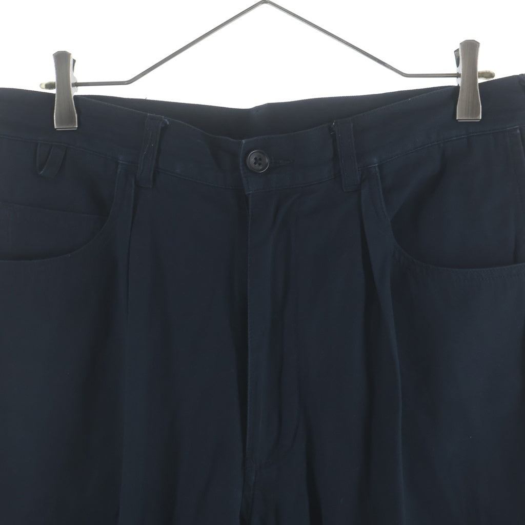 BROCHURE(ブロシュアー) 1P CHINO 211-02 ジップフライ チノパンツ ネイビー
