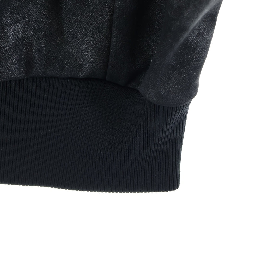 adidas(アディダス) プレミアム オーバーサイズ SST リュクス トラックトップ ジップアップ トラックジャケット ブラック IY8054