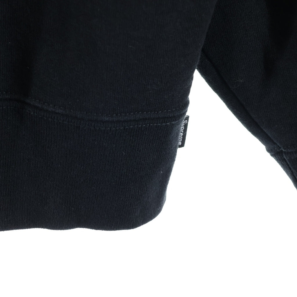 SUPREME(シュプリーム) 22SS ×BURBERRY Box Logo Hooded Sweatshirt バーバリー ボックスロゴ スウェットプルオーバーパーカー フーディー ブラック