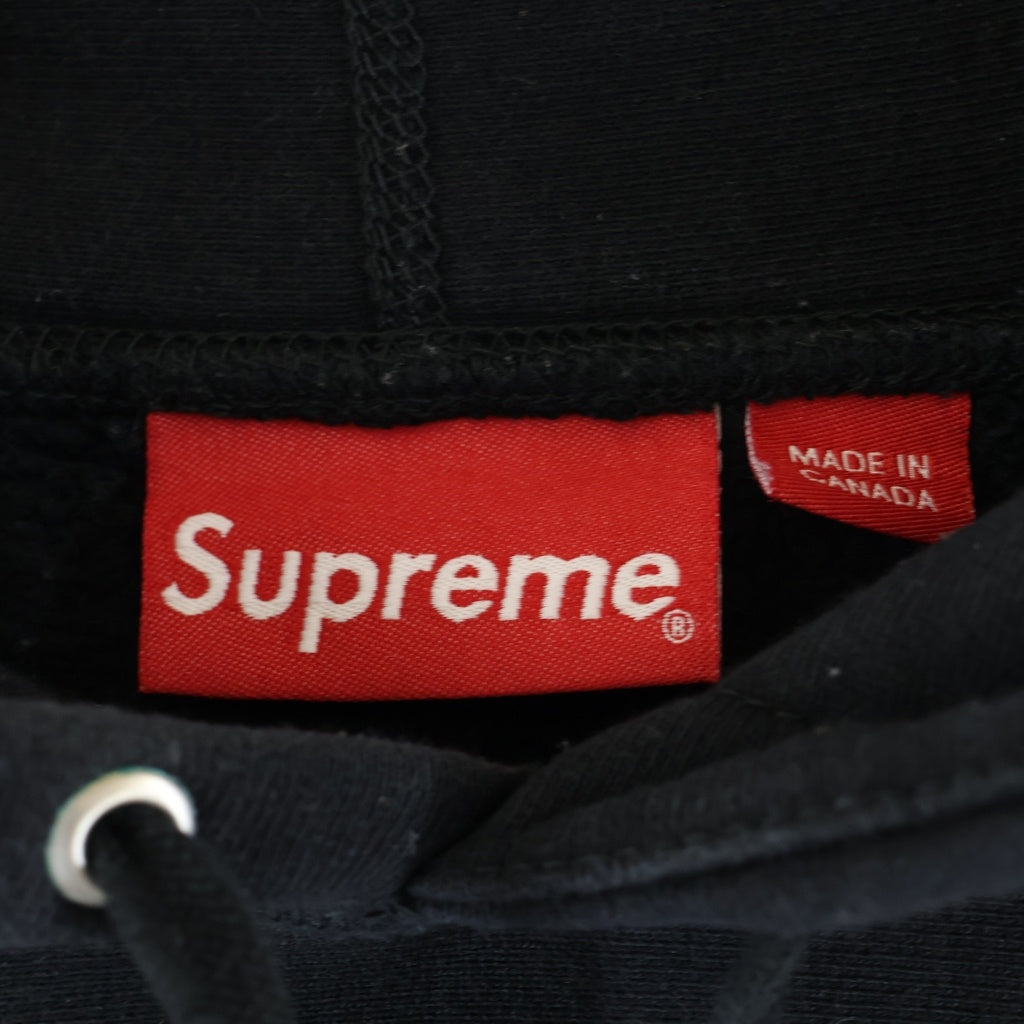 SUPREME(シュプリーム) 19AW Bandana Box Logo Hooded Sweatshirt バンダナボックスロゴ スウェットプルオーバーパーカー フーディー ブラック