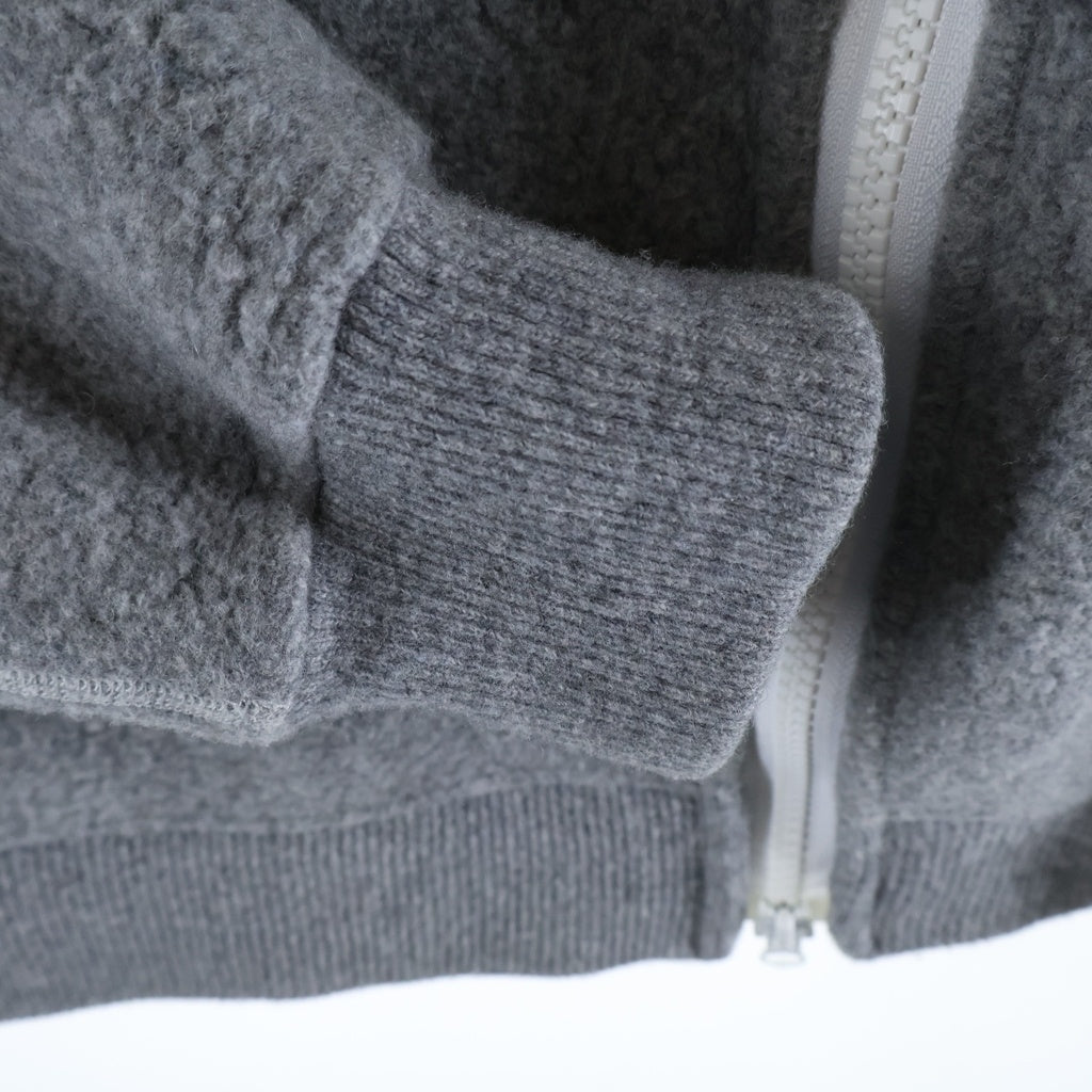 CANADA GOOSE(カナダグース) Lawson Jacket Kind Fleece HUMANATURE アームロゴワッペン フリースジャケット グレー 7049M1