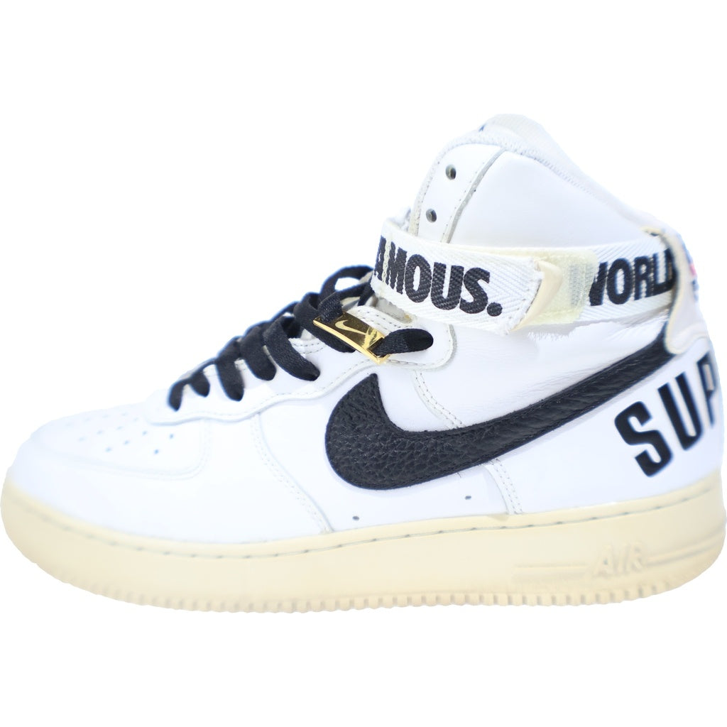 NIKE(ナイキ) 【観賞用 2014年製】 14AW ×SUPREME AIR FORCE 1 HIGH