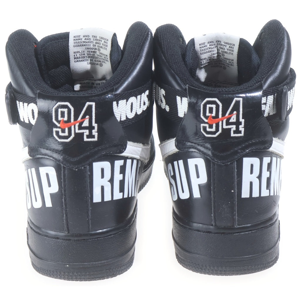 NIKE(ナイキ) 【観賞用 2014年製】 14AW ×シュプリーム AIR FORCE 1 HIGH SUPREME SPECIA エアフォース1 ハイカット スニーカー US10/28cm 698696-010