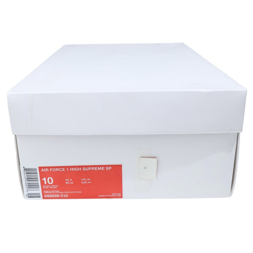 NIKE(ナイキ) 【観賞用 2014年製】 14AW ×シュプリーム AIR FORCE 1 HIGH SUPREME SPECIA エアフォース1 ハイカット スニーカー US10/28cm 698696-010