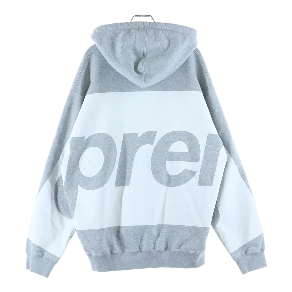 SUPREME(シュプリーム) 21SS Big Logo Hooded Sweatshirt ビッグロゴ プルオーバー スウェットパーカー グレー