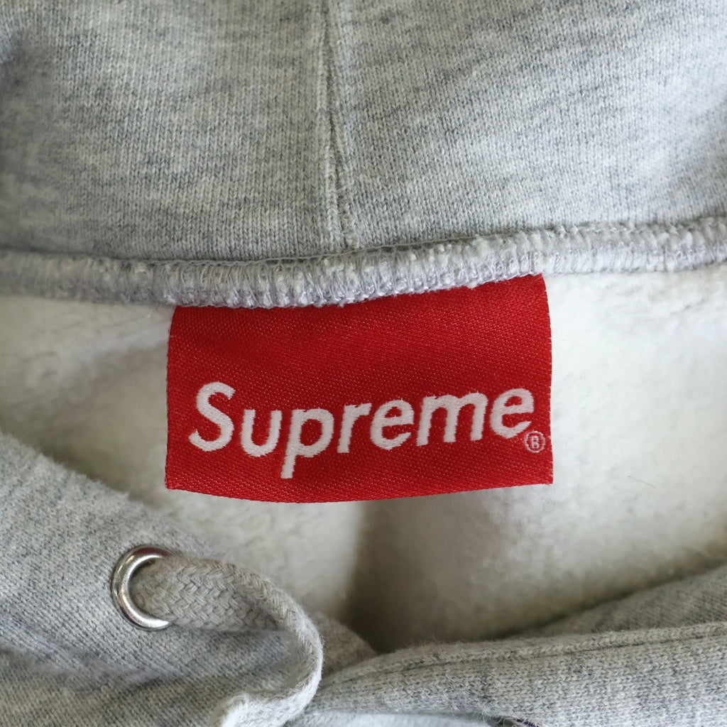 SUPREME(シュプリーム) 21SS Big Logo Hooded Sweatshirt ビッグロゴ プルオーバー スウェットパーカー グレー
