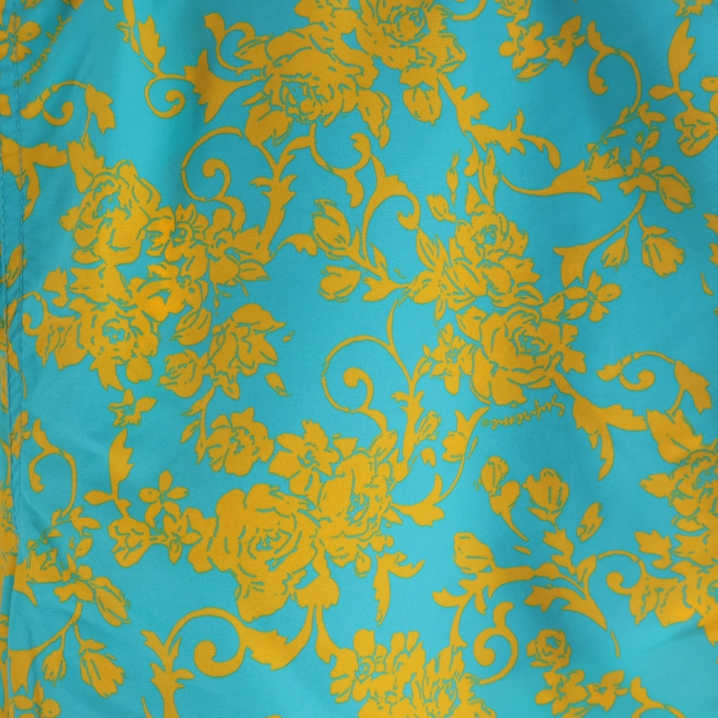 SUPREME(シュプリーム) 20SS Warm Up Pant Teal Floral ウォームアップ フローラル柄 ナイロンパンツ ブルー/イエロー