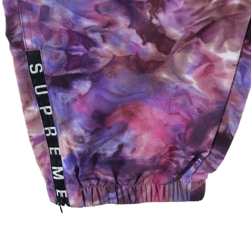 SUPREME(シュプリーム) 22SS Multicolor Warm Up Pant 総柄 マルチカラー ウォームアップ ナイロンパンツ パープル