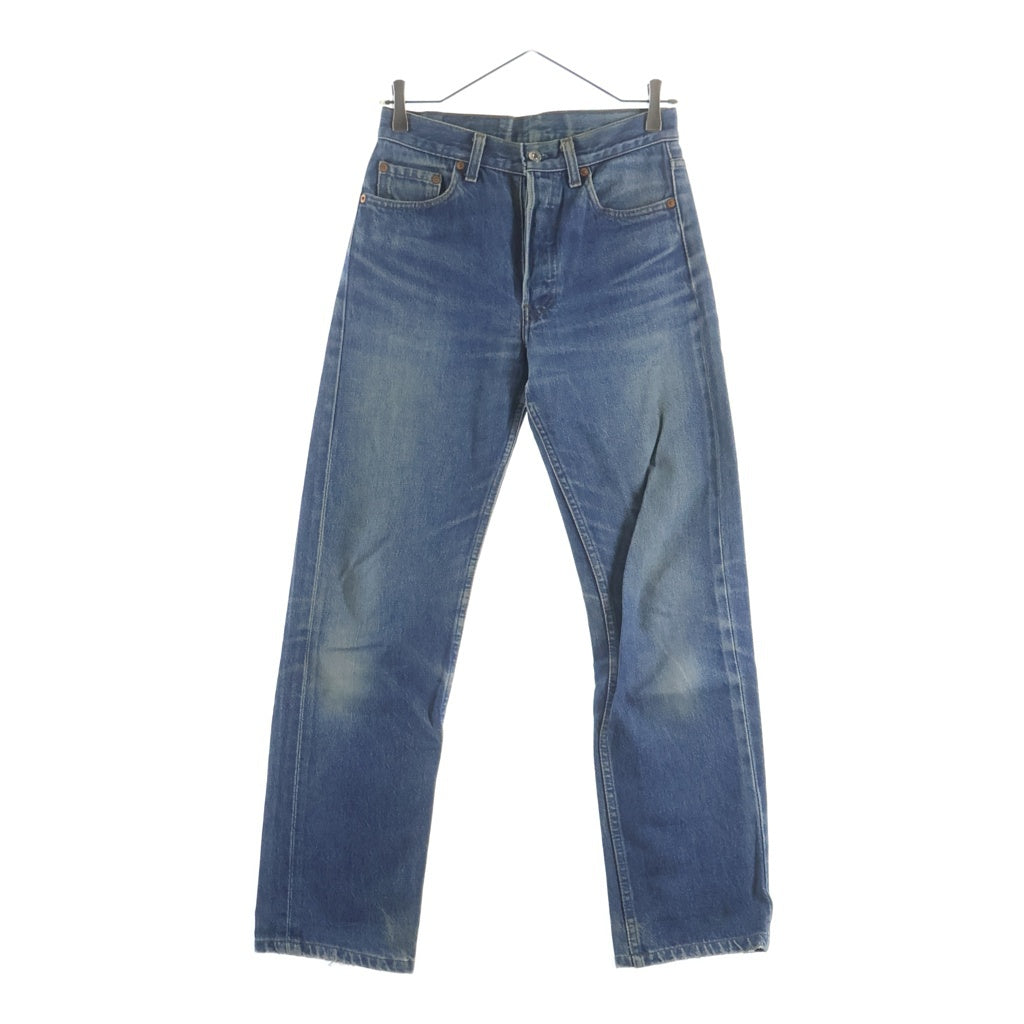 Levi's(リーバイス) 80S VINTAGE 501xx 復刻 赤文字 スモールe ボタン裏522 ヴィンテージ ボタンフライ デニムパンツ インディゴ 522-6-89