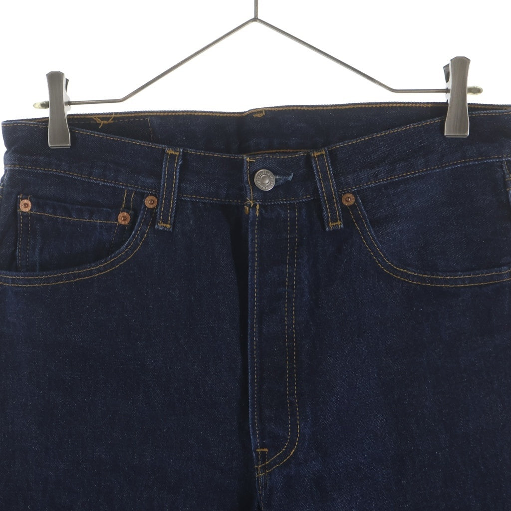 Levi's(リーバイス) 00S 501 USA製 ボタン裏553 ボタンフライ ストレート デニムパンツ インディゴブルー