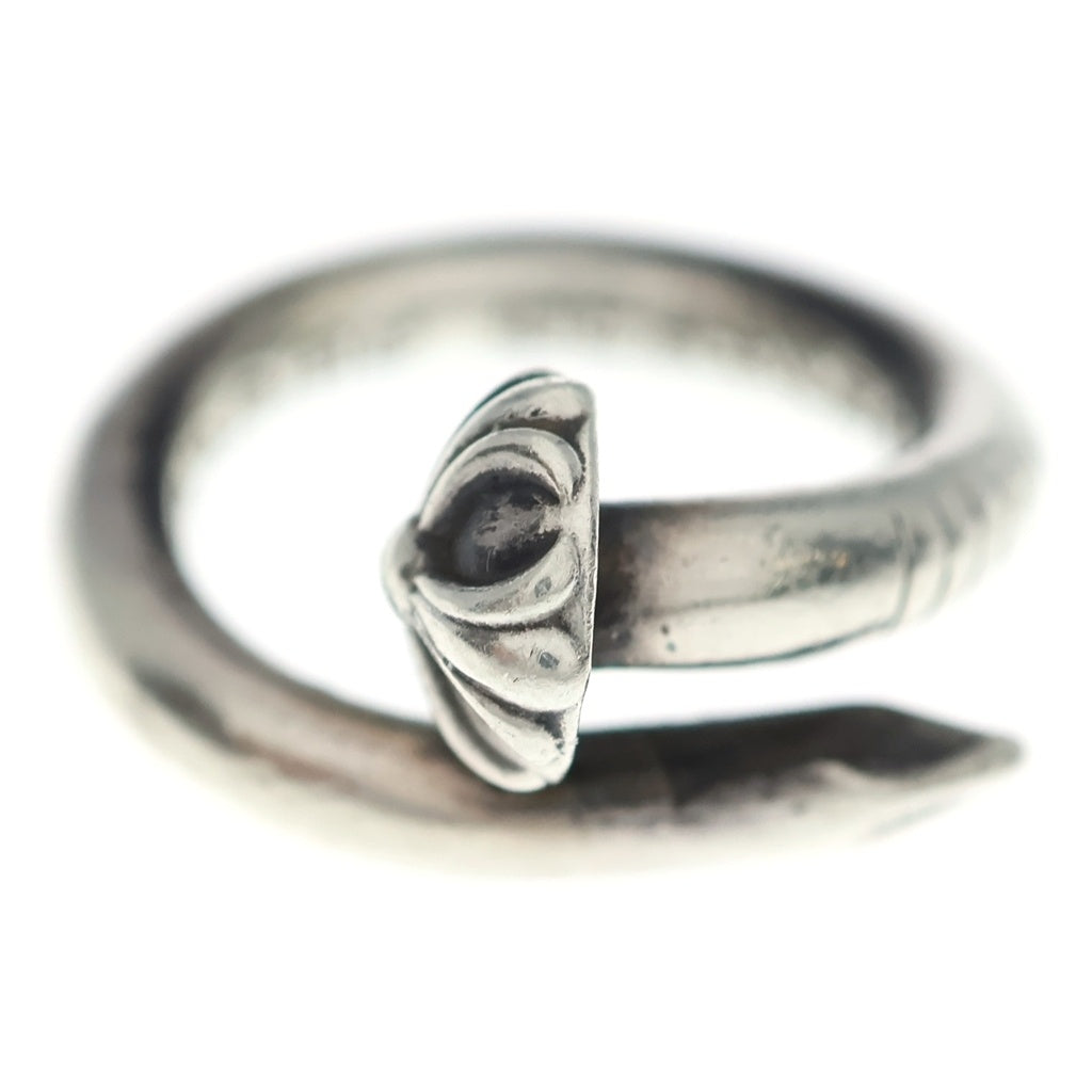 CHROME HEARTS(クロムハーツ) NAIL CRSBALL ネイル クロスボール リング シルバー BCA349